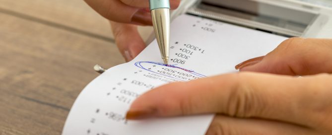 Tax and accounting business concept